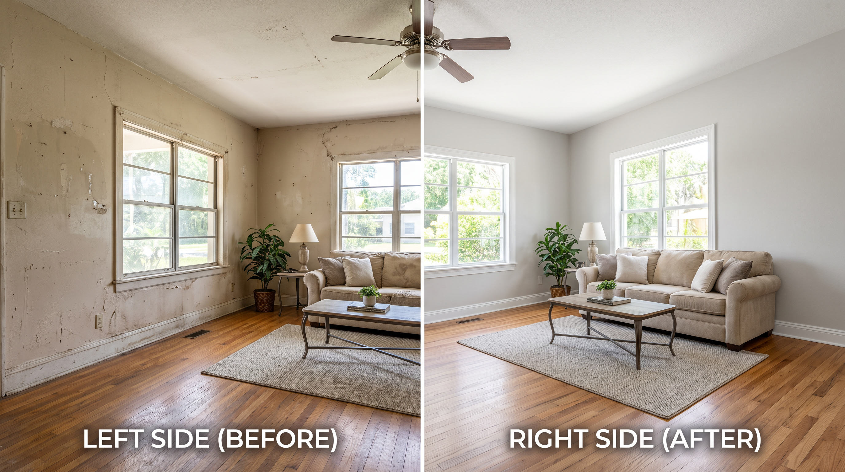 Interior & Exterior Painting project by New Shine Construction